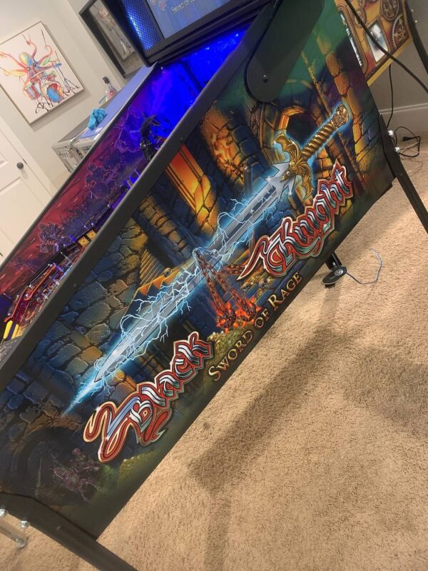 Black Knight ‘Sword of Rage’ Premium Pinball Machine by Stern - Image 3