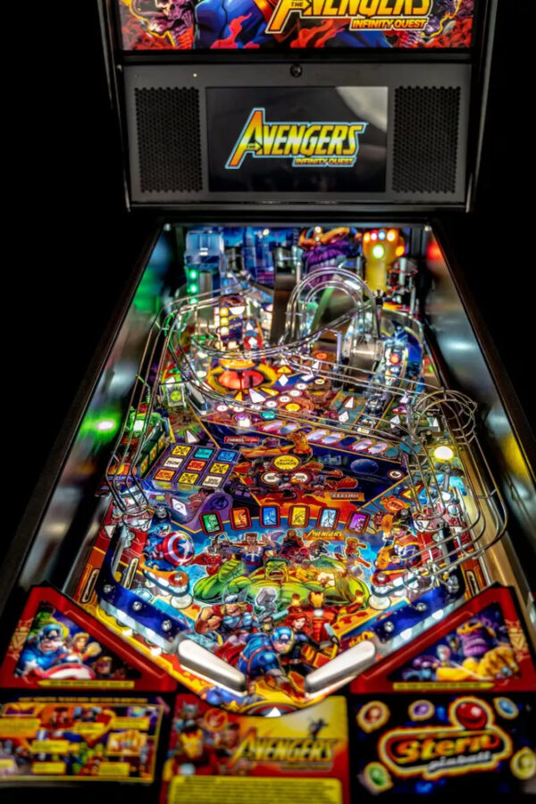 Avengers Infinity Quest Premium Pinball Machine - Image 2