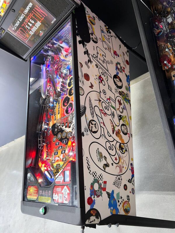 Led Zeppelin Pro Pinball Machine by Stern - Image 4