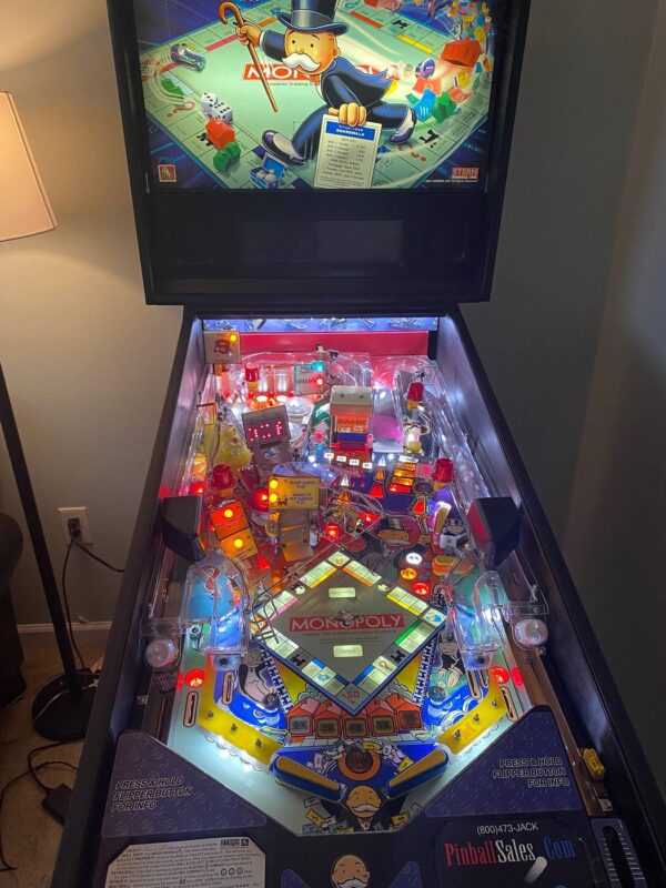 Monopoly Pinball Machine