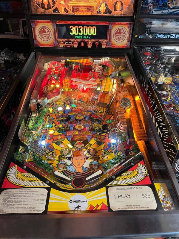 Indiana Jones Pinball Machine (1993) by Williams - Image 7